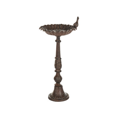 BLACKBIRD Iron Birdbath