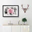 Pink Carnation Flower - Framed Print-56851831-56851832