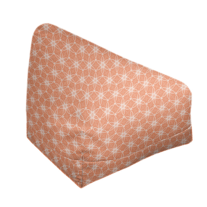 Fauteuil à billes et méridienne standard Leffel, H 86 po x l 27 po x P 43 po, Orange, Pas de bourre