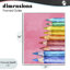 Crayons éclatants sur estampe numérique rose, design par Kim Allen-1723523483-1723523481