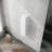 12" Bathroom Side Cabinet,Soft Close Doors,Float Mounting Design,(KD-Packing)-1364998462