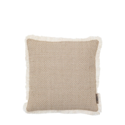 Taupe Square Cushion