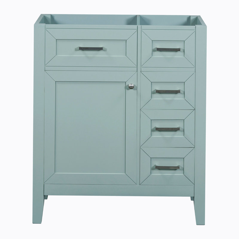 29.52'' Single Bathroom Vanity Base Only, Green