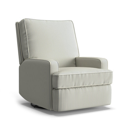 Chalco Upholstered Swivel Gliding Recliner