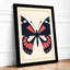 Butterfly Geometric - Framed Print-376358514-376358517