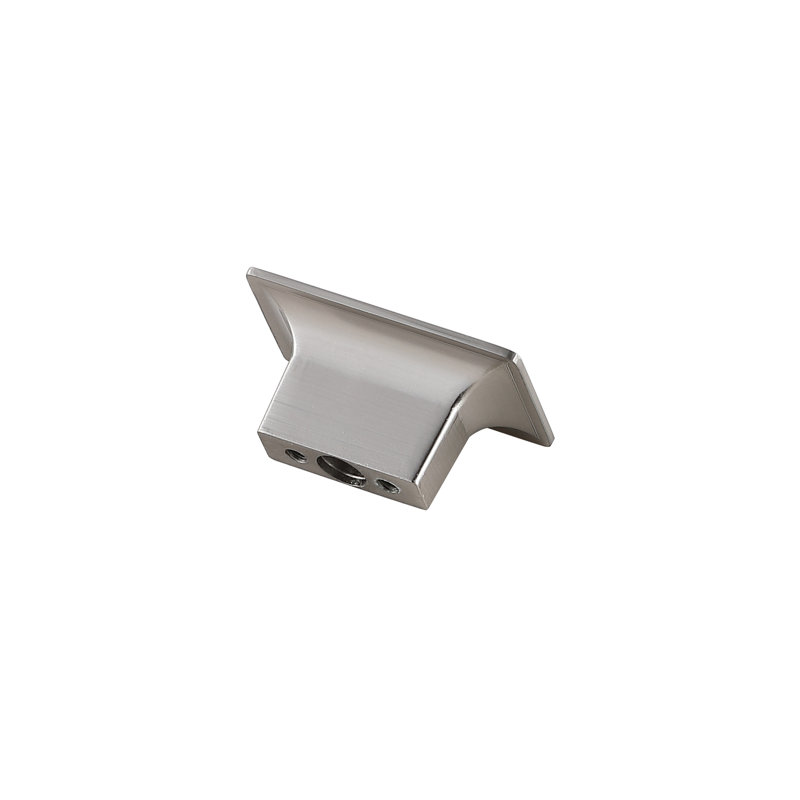 Jax 1.9" Length Rectangular Knob, Brushed Nickel