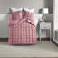 Ensemble de literie rose en forme de nuage, polyester, maison confortable moderne