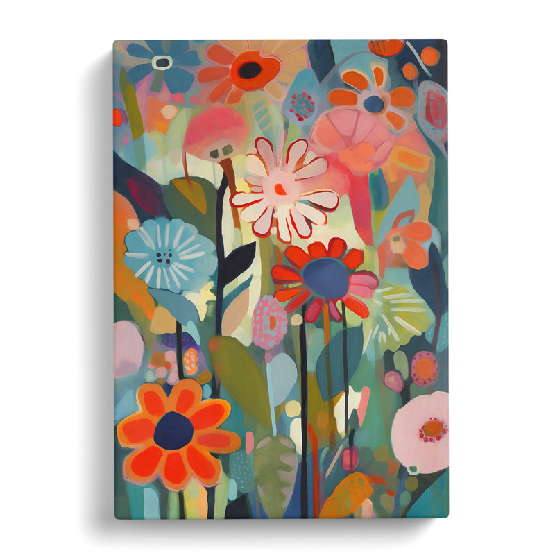 Mixed Flowers Vol.5 - Wrapped Canvas, 50cm H x 35cm W x 3cm D
