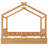 House Platform Bed With Two Drawers,Headboard And Footboard,Roof Design-1835167125