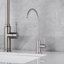 Robinet de cuisine en acier inoxydable sans plomb Sumerain, nickel brossé-120108147