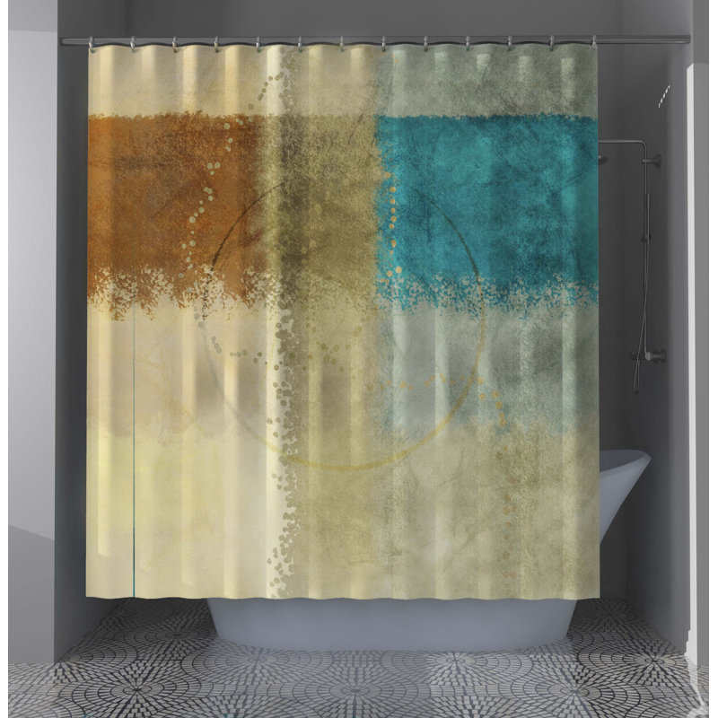Rideau de douche abstrait Orear