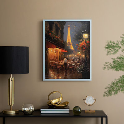 «LANDSCAPES Series CCCEXX», reproduction encadrée - bois massif