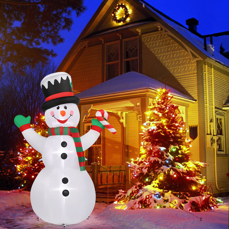 Bonhomme de neige de Noël gonflable