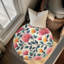 Tapis tressé Floral-487409077
