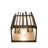 Rustic Lodge Bronze Wall Light