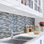 Crystal Shores 12" x 14" Glass Mosaic Tile