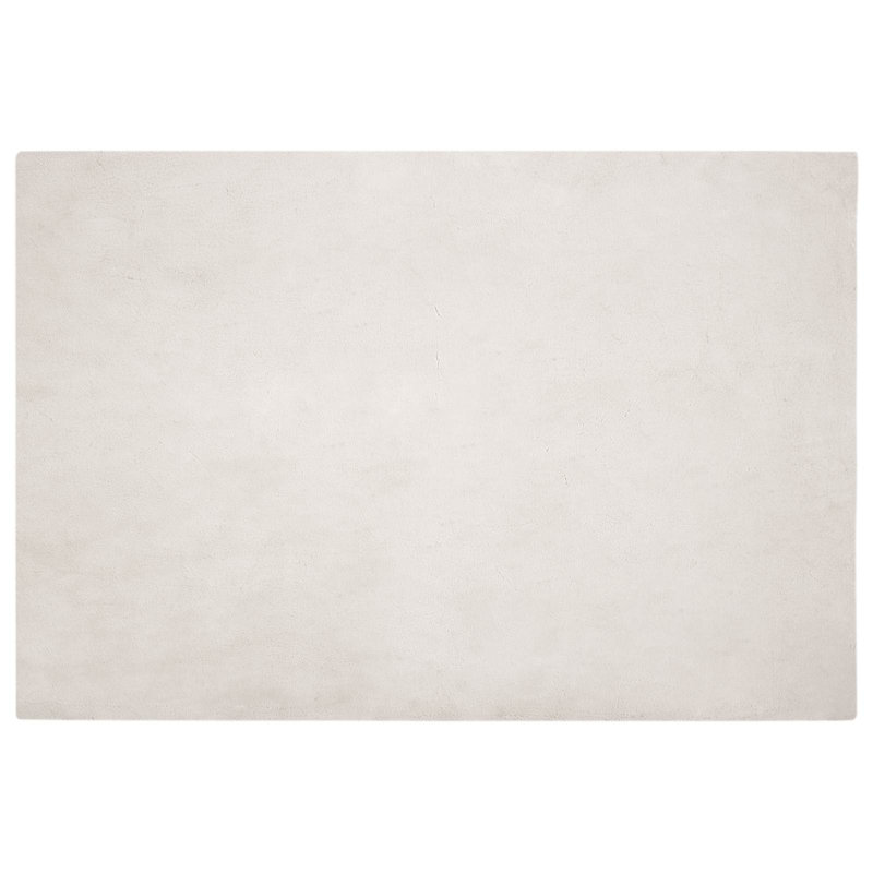  Faux Rabbit Fur Rug Olite Polyester, Beige, Novelty 80 x 120 cm