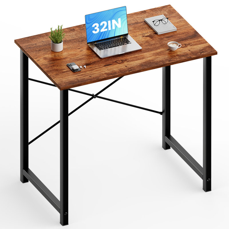 Bureau d'écriture 31 pouces, Brun, H 29,69 po x l 31,5 po x P 19,69 po