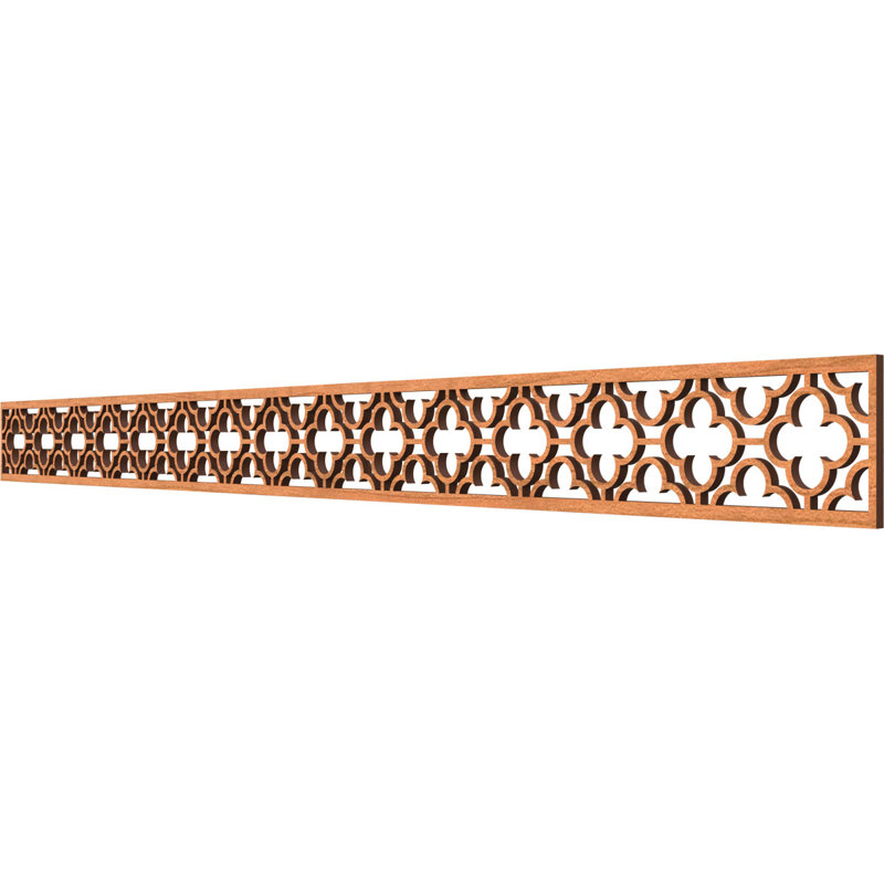 Moulure de Chicago, Cerisier, H 4 po x l 46,375 po x P 0,375 po