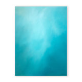 Coastal Retreat Underwater Clouds X by  - Floater Frame Print on Canvas