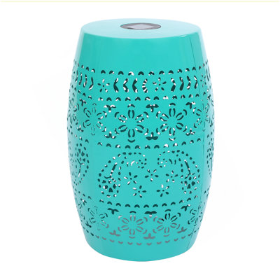 Table d'appoint SOLAR, couleur sarcelle