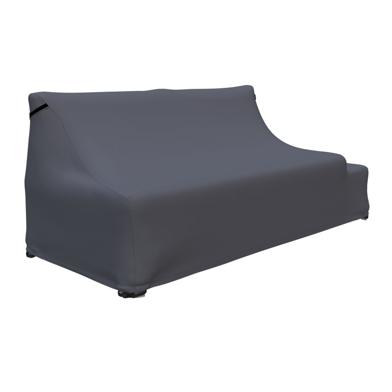 Housse pour causeuse droite en aluminium de 67,8 po Brix