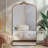 Full Length Arched Floor Mirror Metal Framed Mirror-114309783-121847411