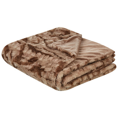 BAKIRA Polyester Animal Print Bedspread