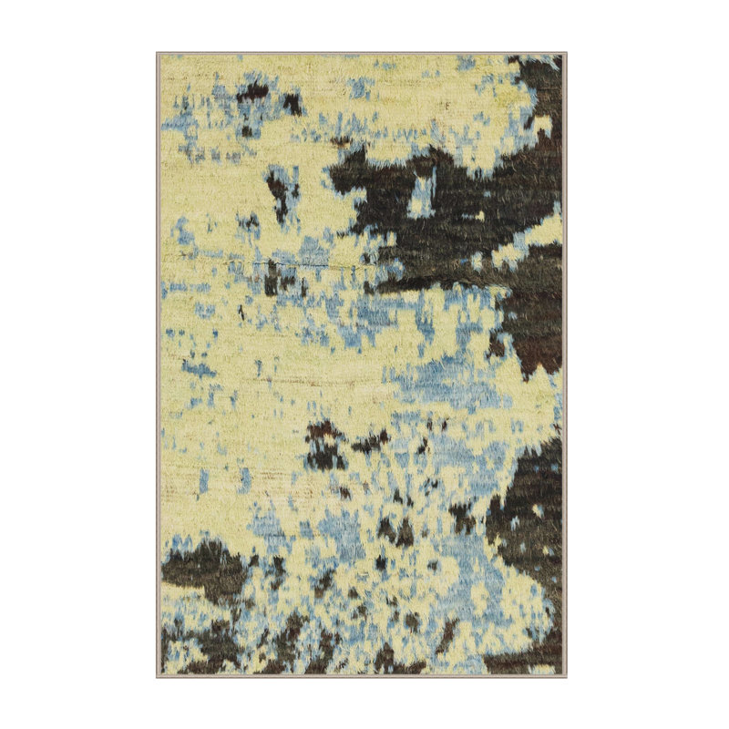 Tapis abstrait moderne 2569, Rectangle de 2 pi x 3 pi