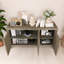 Buffet 60 pouces en bois avec tablettes réglables-117531138