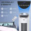 Refroidisseur d'air par évaporation avec réservoir d'eau