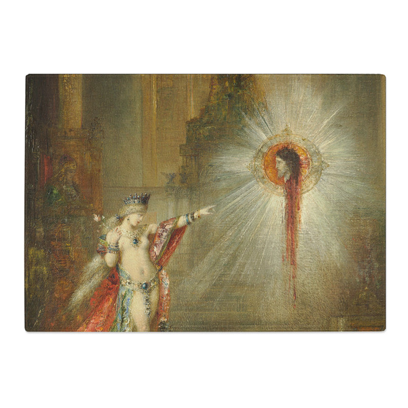 The Apparition by Gustave Moreau Chopping Board, 20cm W x 28.5cm L