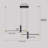 -light Dimmable Linear Led Pendant Modern Metal Design For Kitchen Island