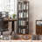 Fortis 54"H x 15.8"W x 15.8"D Rotating Bookcase, Coner bookshelf-928117189