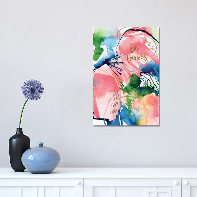 Painterly 1 Piece Wrapped Canvas Wall Art, 45.72 cm H x 30.48cm W