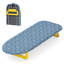 Petite table de planche à repasser, planche à repasser pliable, petite planche à repasser de table avec corde de suspension, planche à repasser compacte et compacte