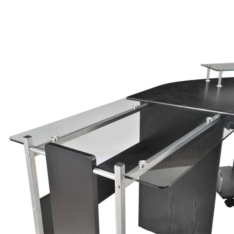 Clickett L-Shaped Computer Desk