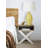 28"H RED LEMON SHAPE CERAMIC TABLE LAMP