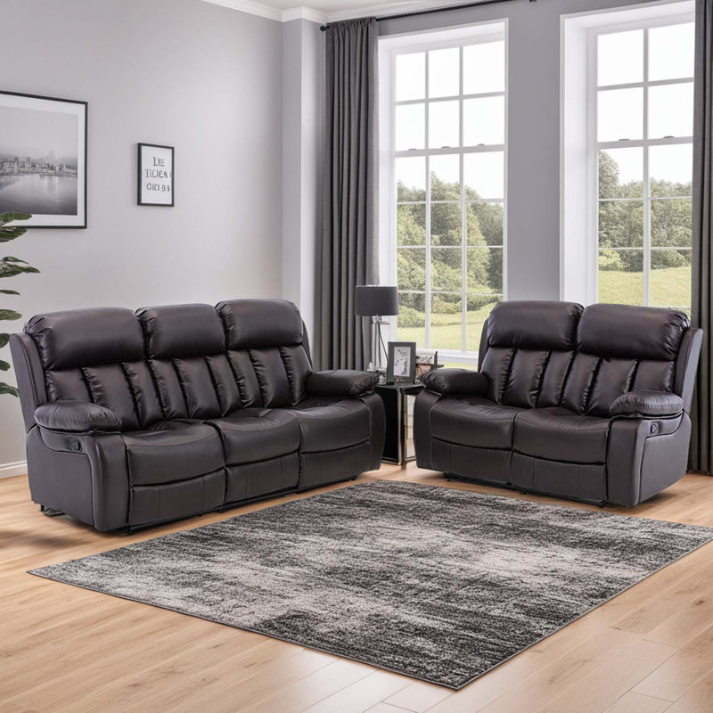 Reclining Living Room Sets, Brown
