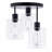 Braefell Glass Semi Flush Mount