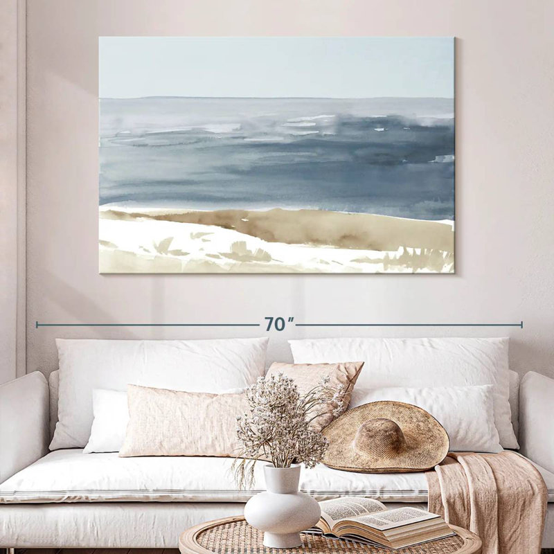 Avery Soft Coastlines I, 34" H x 51" W
