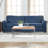 Calian 3-Seater Polyester Fabric Couch-344705971