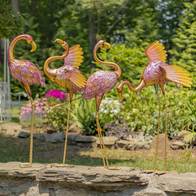 Reid Animals Weather Resistant Metal Garden Statue