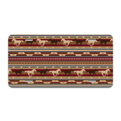 Cadre en aluminium Western Horses