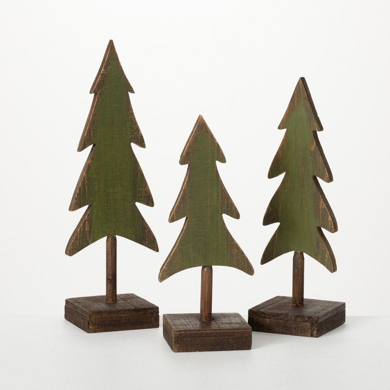 Ensemble d'arbres de table 3 pièces