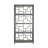 Tibet 72"H x 36"W Bookcase-111056239