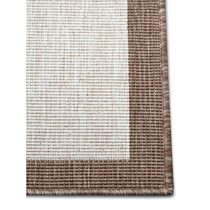 Panama Flatweave Linen/Cream Rug, Rectangle 160 x 230cm