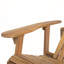 Chaise résistante aux intempéries et durable avec conception ergonomique pour la détente et le confort extérieur