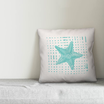 Abstract Starfish Pillow