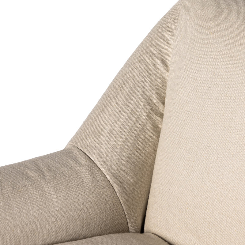 Bridges Upholstered Arm Chair, Brussels Natural